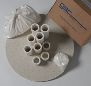 Bild 1 von Ofenplattenset für Primus  / (Anzahl Platten) 3 Platten d = 31 cm Stützen je 3